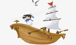 船漫画,海上航行的温馨瞬间